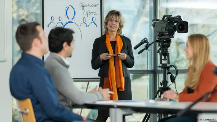 Medientraining der DW Akademie (Foto: Stefan Lemanski).