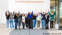 DW Akademie | Volontariat Jahrgang 2023 - 2024 | Gruppenfoto