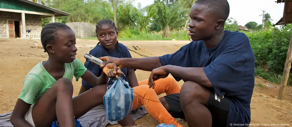 Liberia | Junge Reporter im Interview | Archivbild 2012