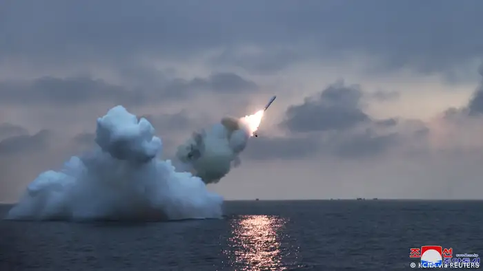 朝鲜今年1月28如试射潜射巡航导弹