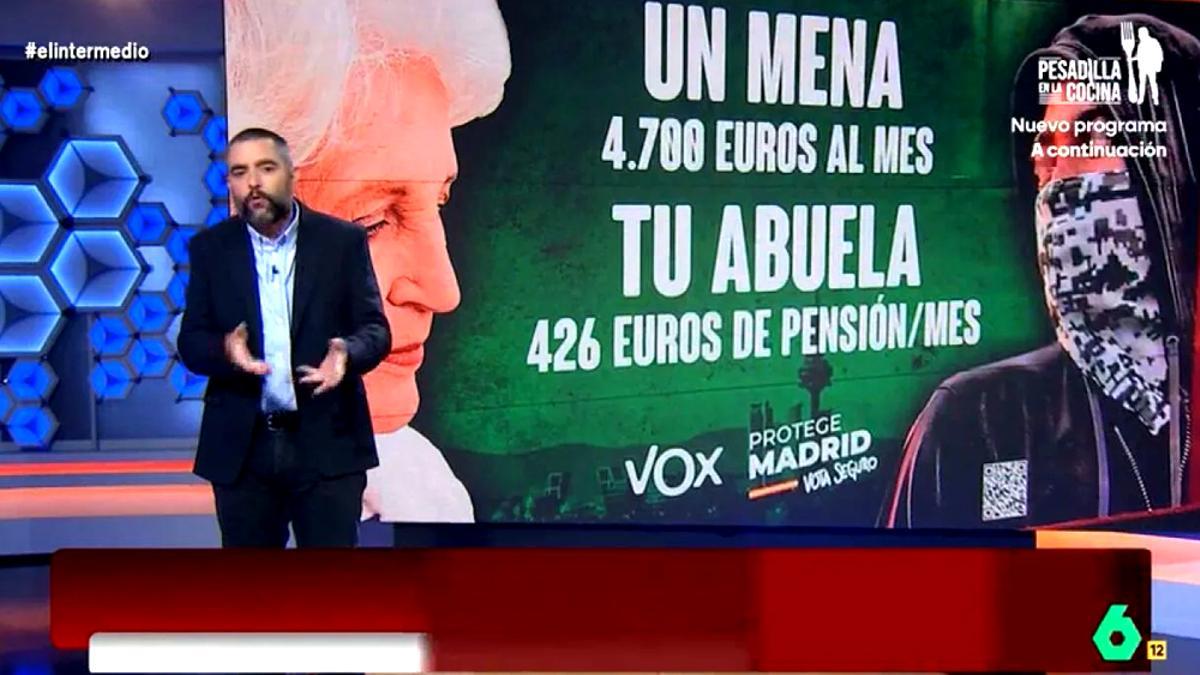 Dani Mateo ironiza con la financiación de Vox: "Calculan igual de mal sus cuentas que la pensión de la abuela"