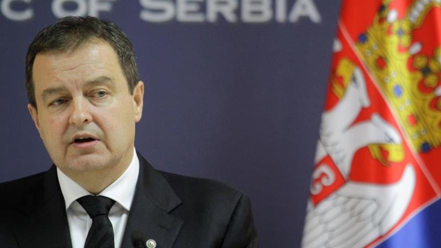 El ministro de Exteriores de Serbia, Ivica Dacic.