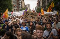 Manifestación contra el turismo masivo (Foto de archivo)