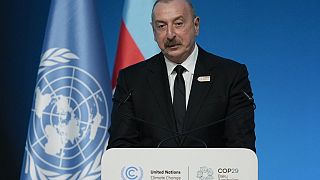 Ilham Aliyev na abertura da COP29