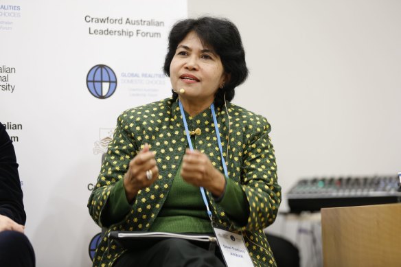 Indonesian politics professor Dewi Fortuna Anwar.