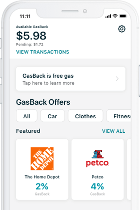 iPhone X With GasBuddy App