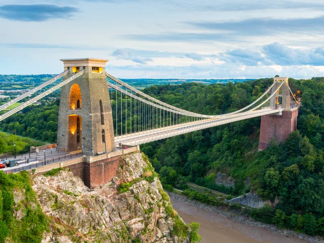 <p>Spick and span: Clifton Suspension Bridge over the Avon Gorge in Bristol </p>