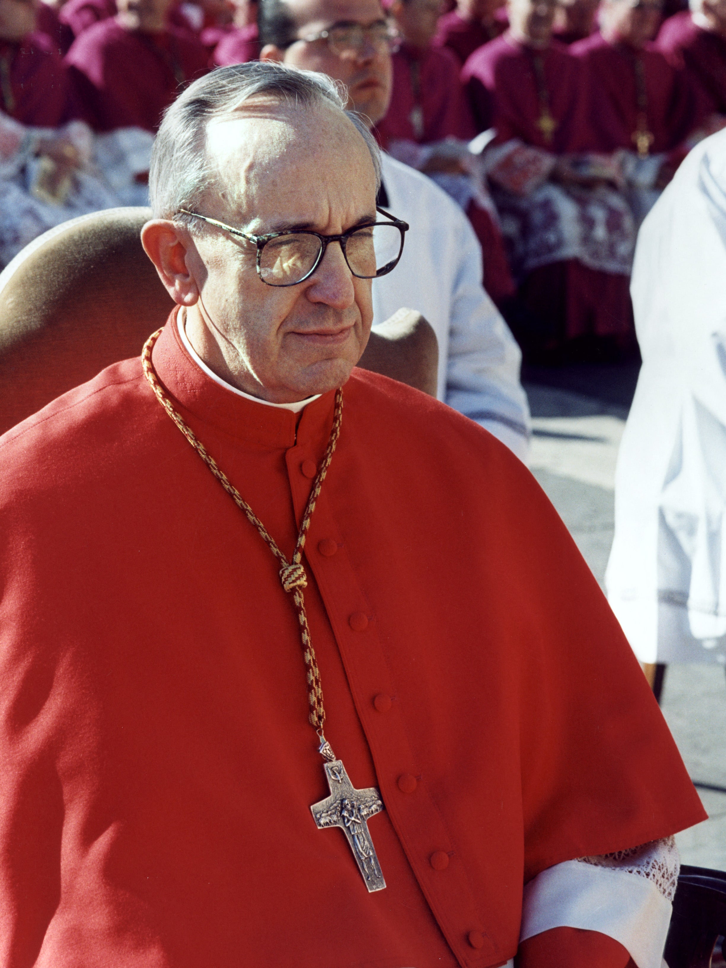 Pope Francis, then archbishop of Buenos Aires, pictured in Vatican City