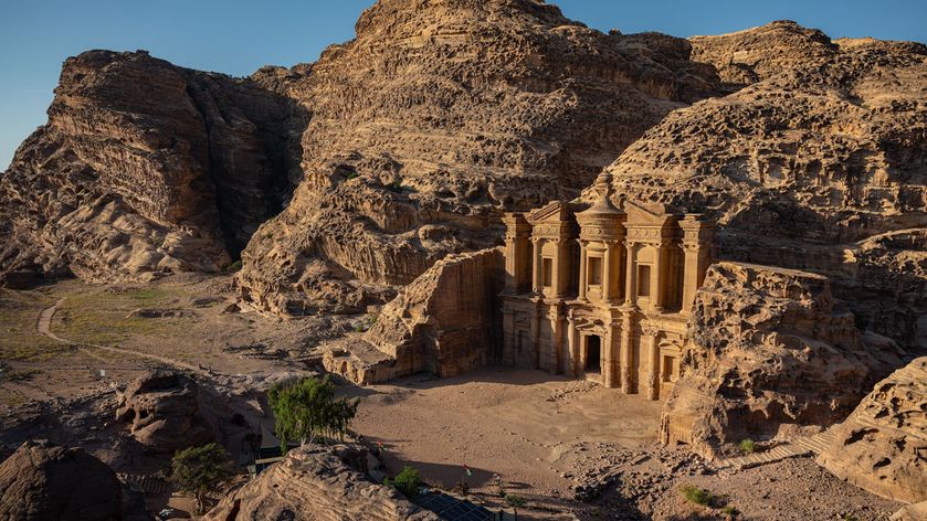 El monumento más reconocible de la antigua ciudad de Petra es Ad Deir