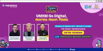 Event Opini Komunitas 8 Strategi Digitalisasi UMKM Hadapi Resesi