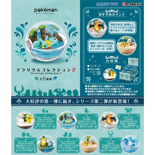 Re-Ment Pokemon Terrarium Collection Vol.2