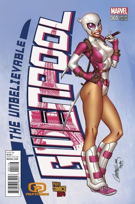 GWENPOOL #1 PULP'S COMICS VARIANT