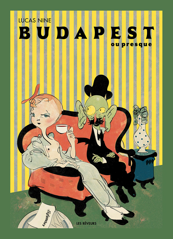 BUDAPEST (OU PRESQUE) + EX LIBRIS PULP'S BD OFFERT