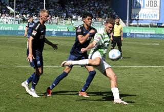 Punkteteilung zwischen Fürth und Paderborn.