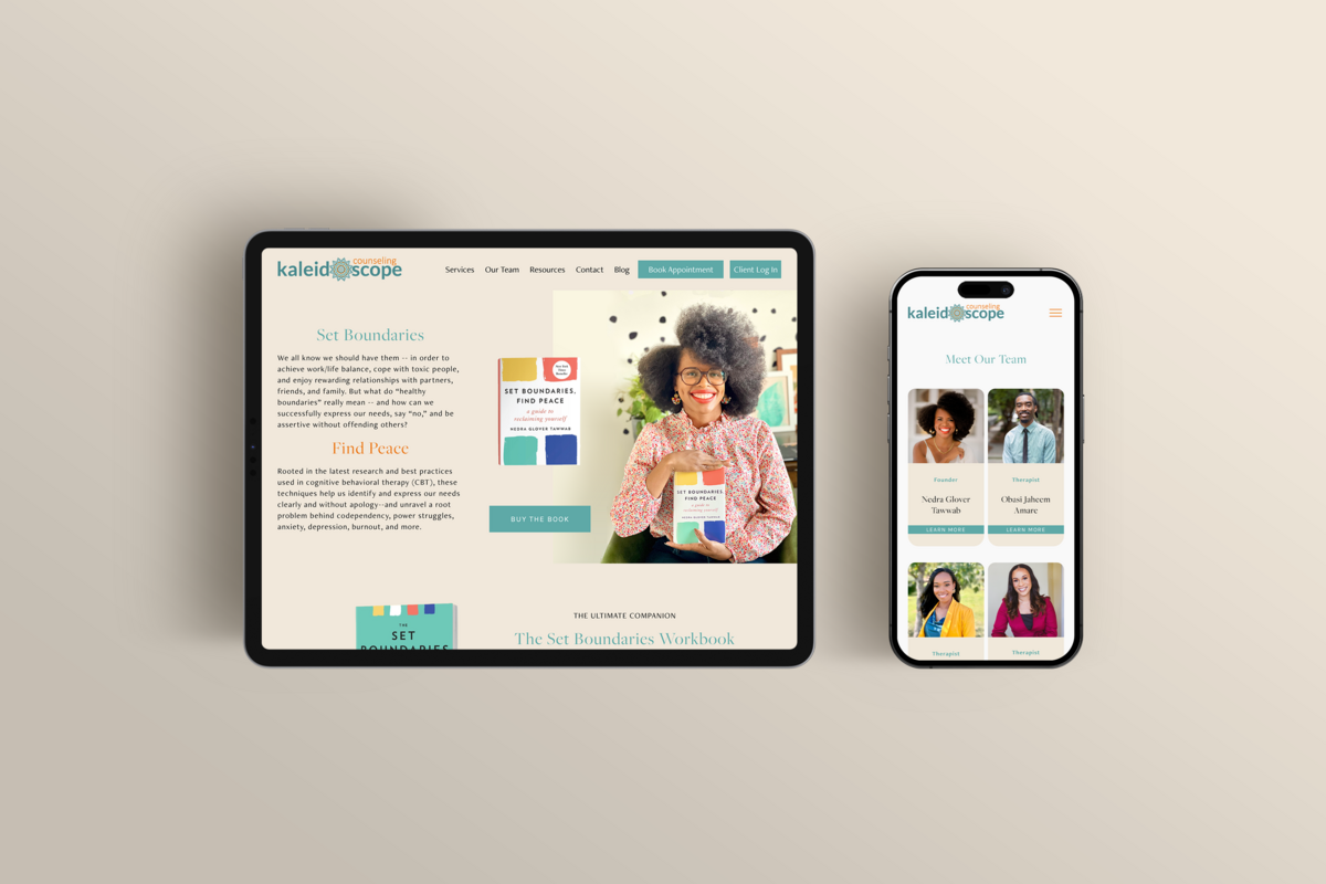 Kaleidoscope Counseling Website By Nadia