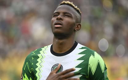 Osimhen a secco con la Nigeria: 180' e zero gol 