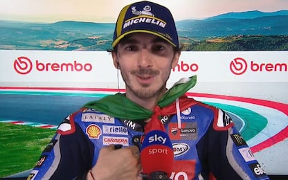 Bagnaia: "Questa vittoria è per noi sognatori"