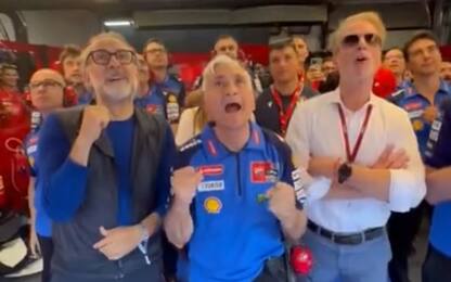 Festa Ducati, Tardozzi scatenato: abbracci e balli