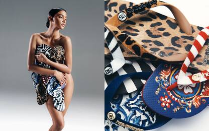 Arrivano le Havaianas di Dolce e Gabbana, la capsule collection