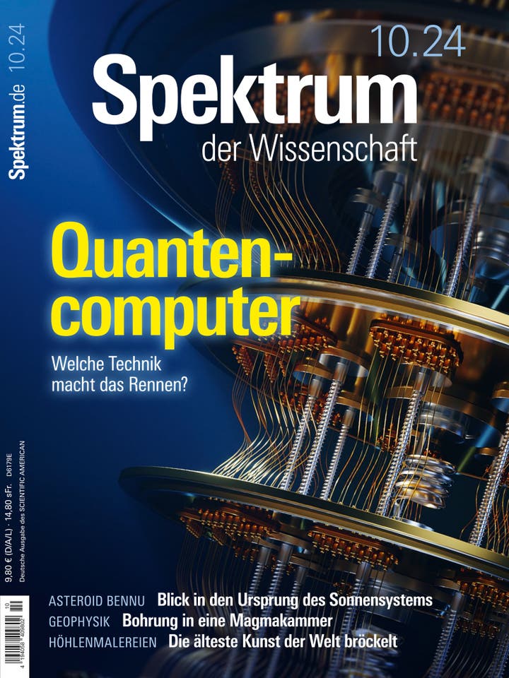 Spektrum der Wissenschaft - 10/2024 - Quantencomputer