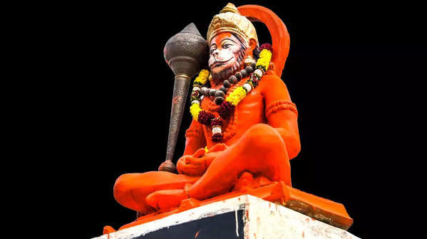 A unique Hanuman temple