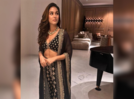 Mira Kapoor serves ultimate Diwali glam in black sharara set with a festive vibe check