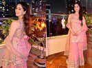 Sara Tendulkar looks shadi-ready in pink sharara