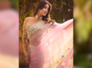 Janhvi Kapoor's 'Cassata' sari is going viral for all the right reasons!