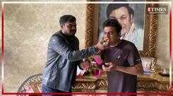 Bigg Boss Kannada winner Manju Pavagada met idol Shivarajkumar and sought his blessings