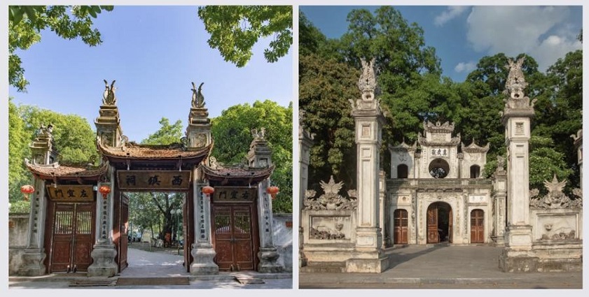 architecture of Voi Phuc Temple