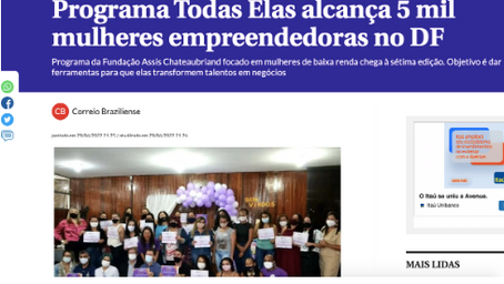 Programa Todas Elas alcança 5 mil mulheres empreendedoras no DF