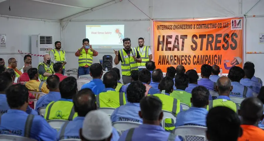 Salama Training Center organizes heat stress awareness week