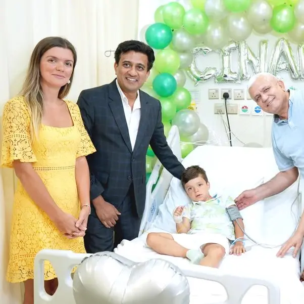 Six-year-old Turkish boy with rare genetic disorder gets ground-breaking gene therapy treatment at Medcare Women & Children Hospital