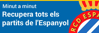 Recupera tots els partits del Espanyol