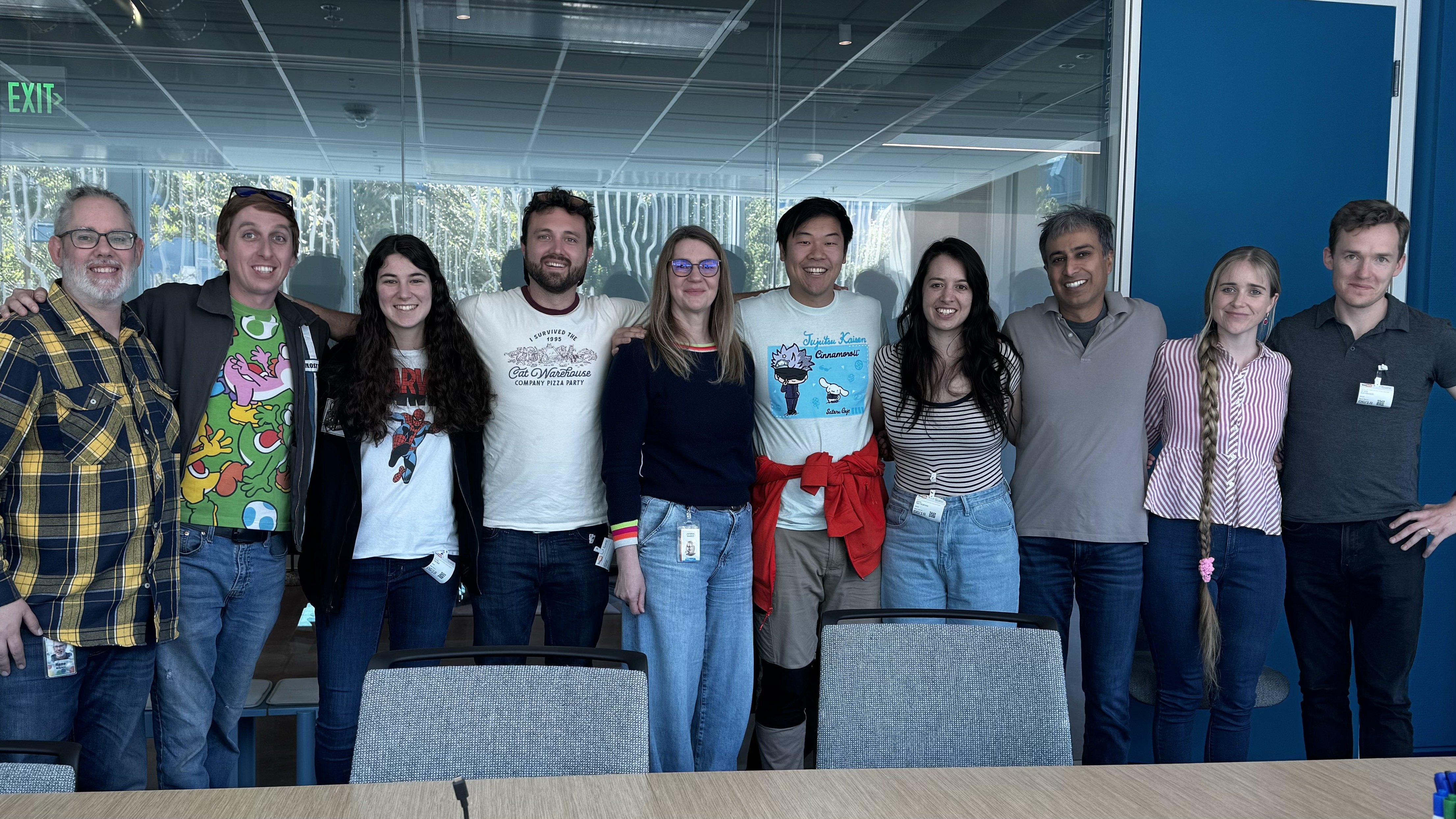 OpenSauce creators meet with YouTube chief product officer, Johanna, and VP of creator product, Amjad, at YouTube headquarters