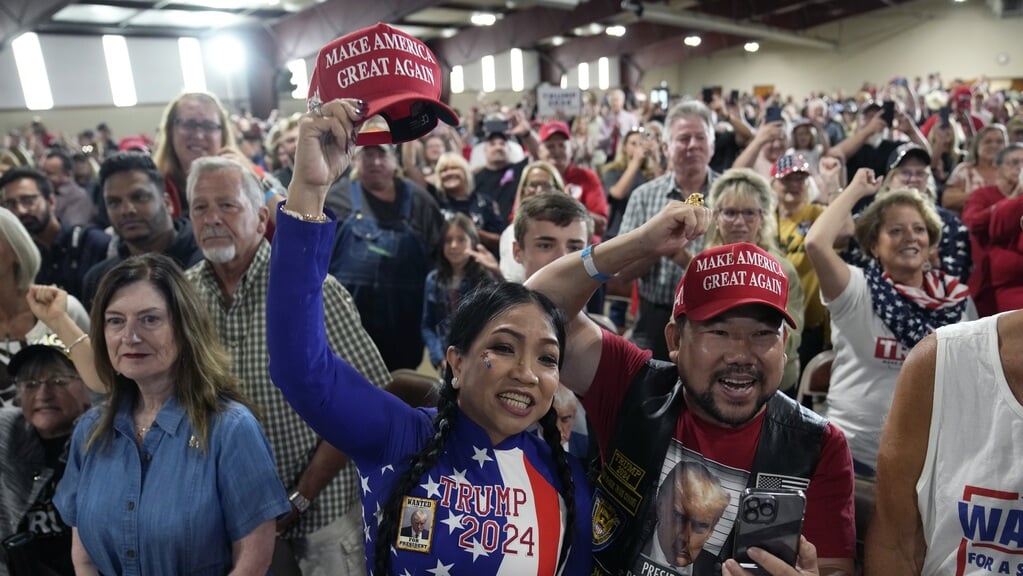 Trump kreeg bij de verkiezingen ook een veel groter aantal kiezers uit minderheden achter zich, ondanks zijn harde taal.