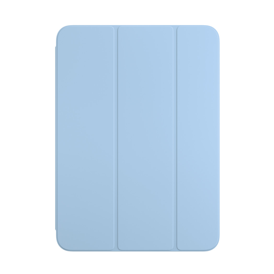 Vooraanzicht van zachtblauwe Smart Folio voor iPad