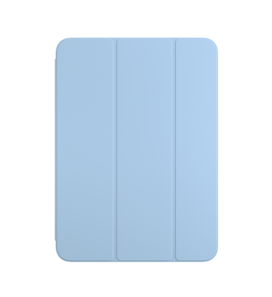 Etu­näkymä taivaan­värisestä Smart Foliosta iPadille