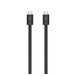 Conectores USB-C en ambos extremos de un cable Thunderbolt 4 Pro.