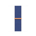 Valtameren sininen Sport Loop ‑ranneke, sinistä punottua nailonia, tarranauhakiinnitys