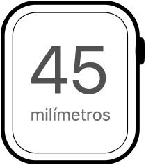 45 milímetros