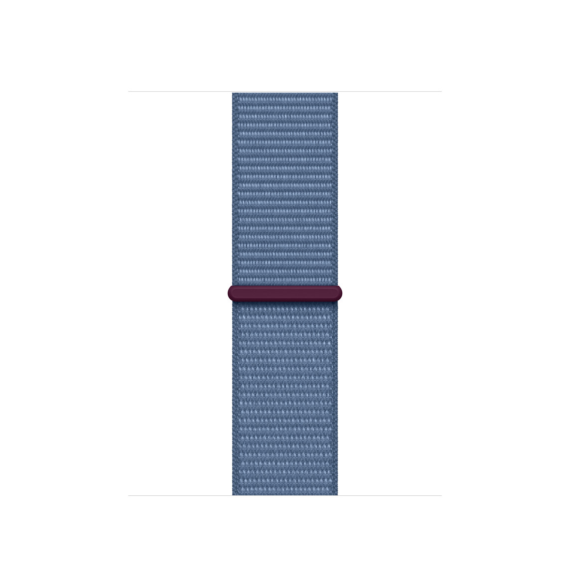 Winter Blue Sport Loop strap, light blue woven nylon, hook-and-loop fastener