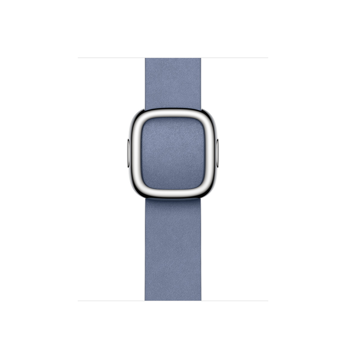 Lavender Blue Modern Buckle strap, with magnetic stainless steel buckle