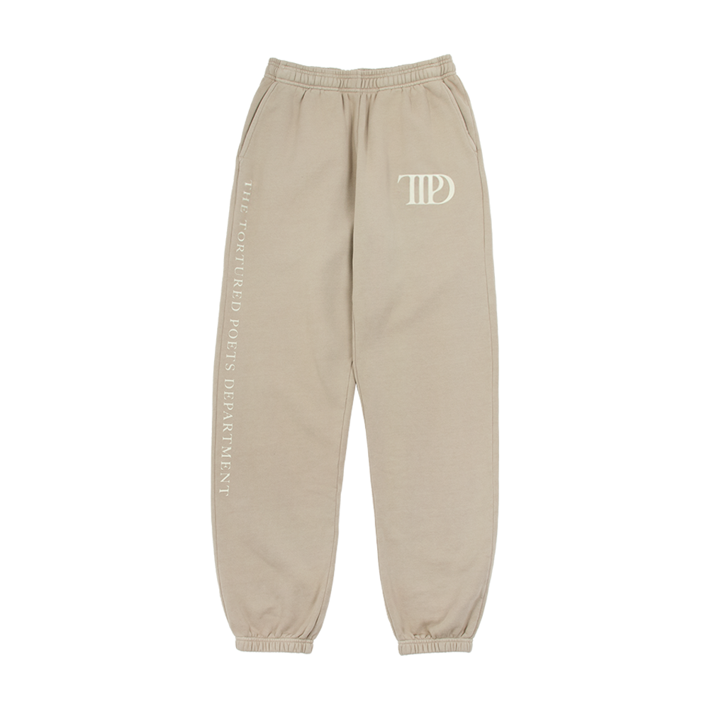 The Tortured Poets Department Beige Sweatpants