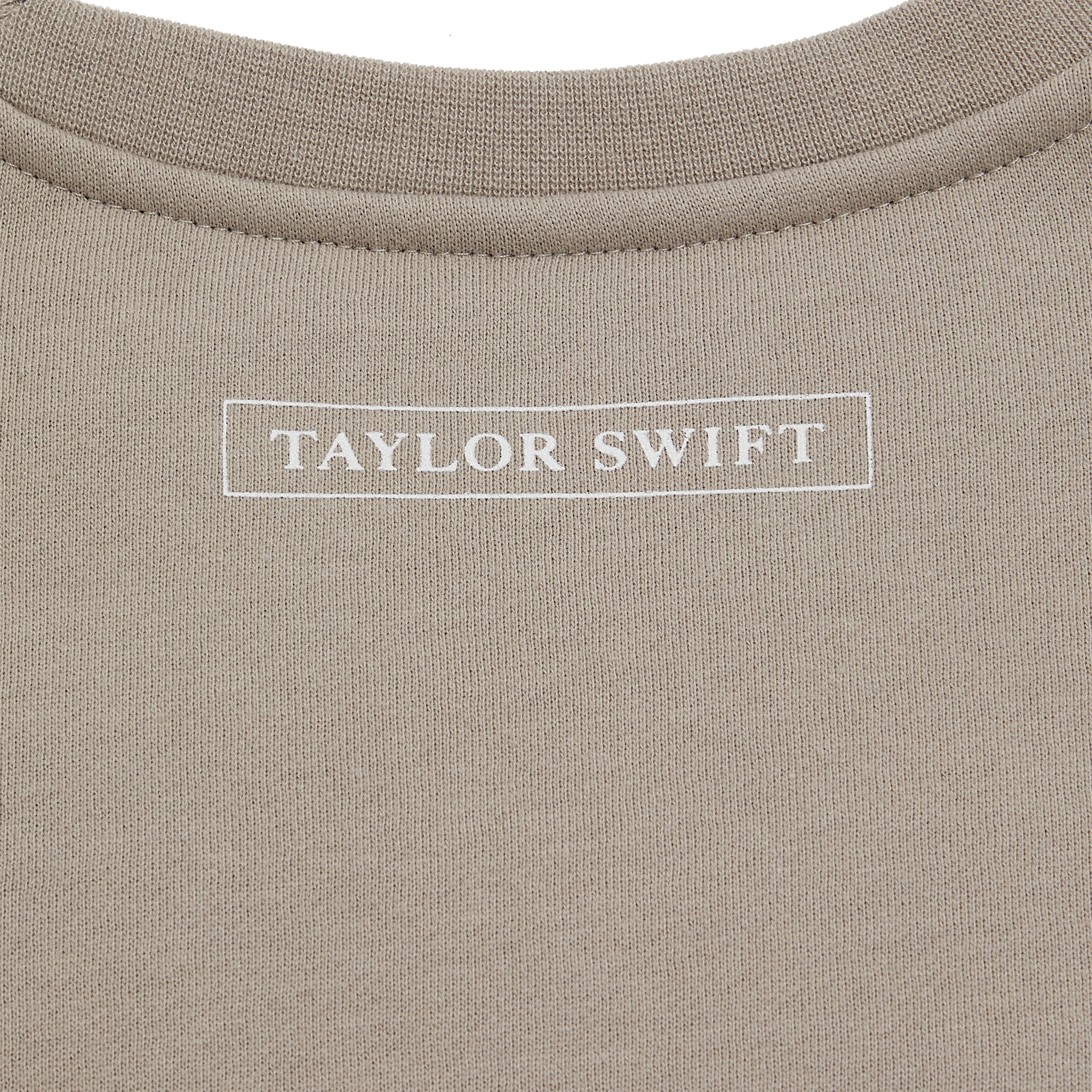 The Tortured Poets Department Beige Crewneck Taylor Swift