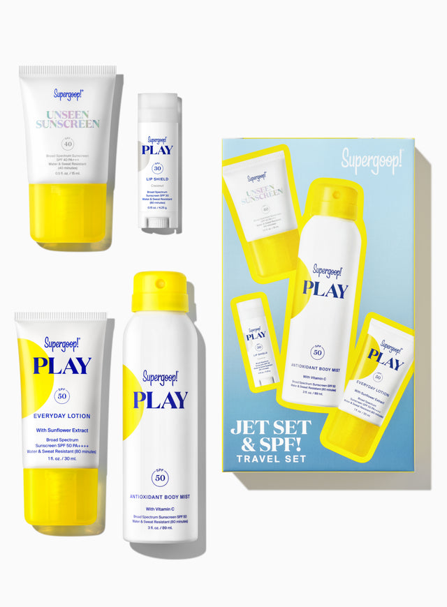 Supergoop! | Jet Set & SPF! Packshot