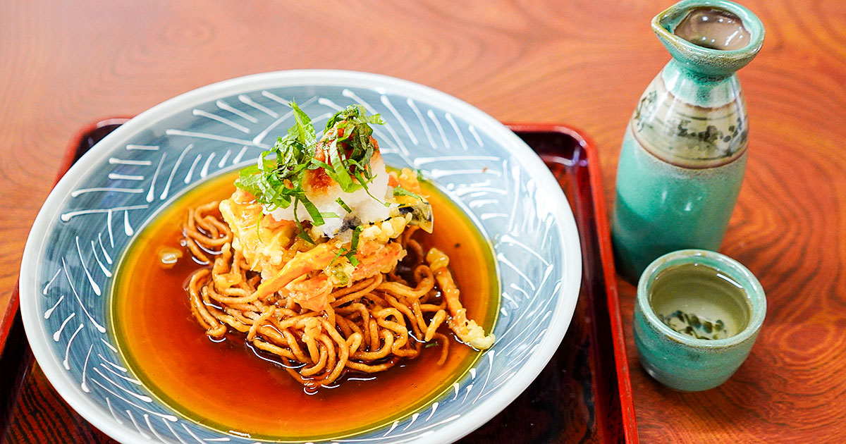 蕎麦前の「すごもり」とは?成瀬『増田屋』で食べる餡掛け固焼きそば