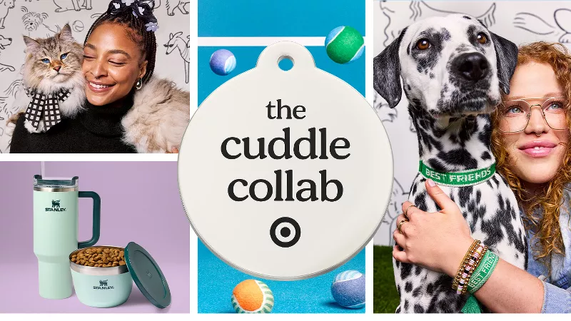 Featuring products for pets and people from The Cuddle Collab collection.