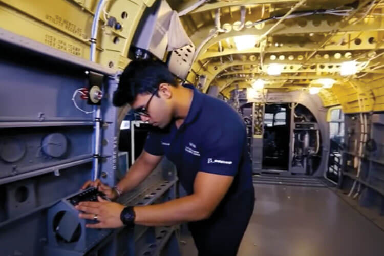 Satyaki, a helicopter engineer