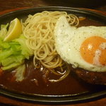 Restaurant Naka Higashishinagawa Ten - ハンバーグ目玉焼きのせ